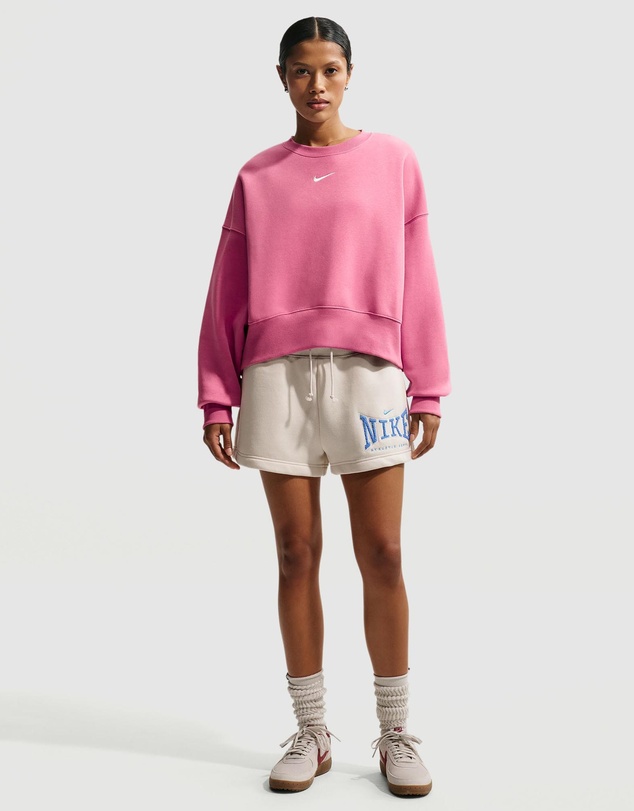 Nike - Sportswear Phoenix Fleece Over-Oversized Crew-Neck Sweatshirt