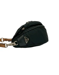 Pre-Loved by Azura Reborn - Pre-Loved Saffiano Trimmed Tessuto Shoulder Bag