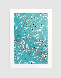 Olive et Oriel - Surfers Paradise Art Print