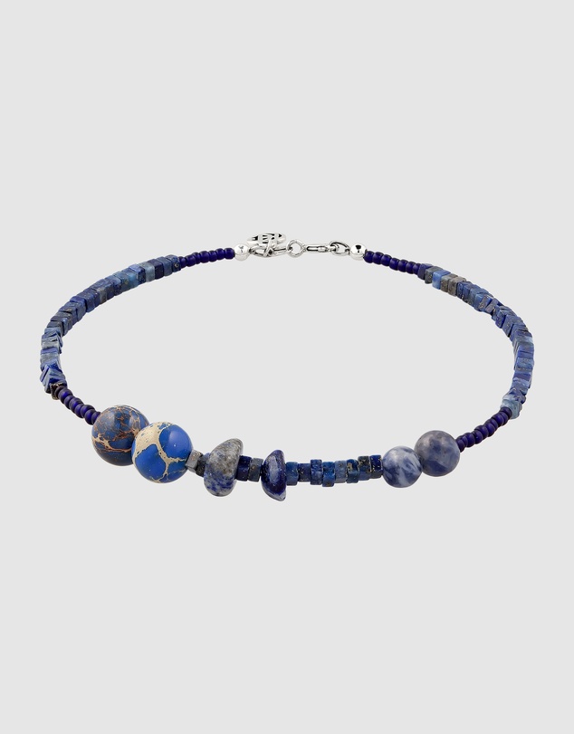 Haze & Glory - ICONIC EXCLUSIVE - Bracelet Men Agate Beads 925 Sterling Silver