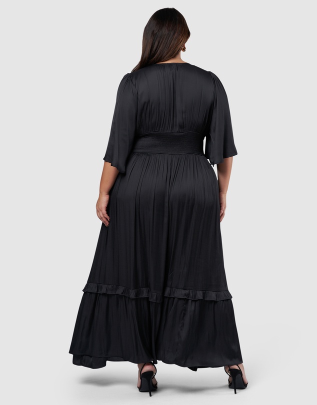 Pink Dusk by Curve Project - Work It Maxi Dress