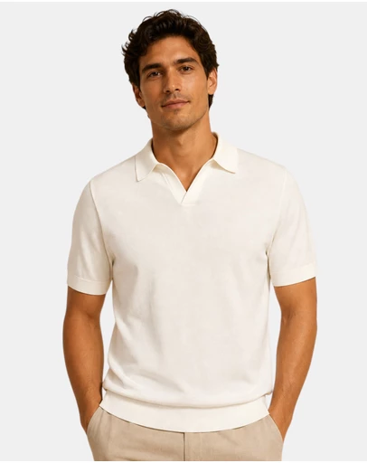 Henry Bucks - MCKINNON & CO Silk Cotton Polo