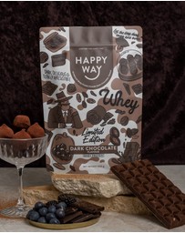 Happy Way - Dark Chocolate Whey Protein Powder 500g