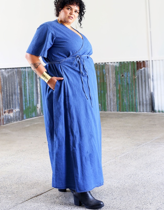 Hope & Harvest - Hadley Maxi Wrap Dress