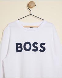 BOSS - Long Sleeve T-Shirt - Kids-Teens