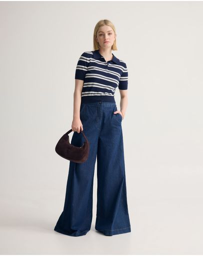 Navy/White