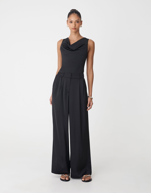 Forcast - Sabrina Cowl Neck Top