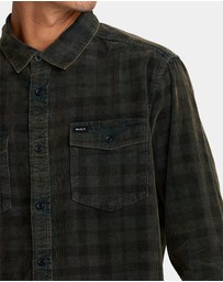 RVCA - Mens Artifice Cord Long Sleeve Shirt