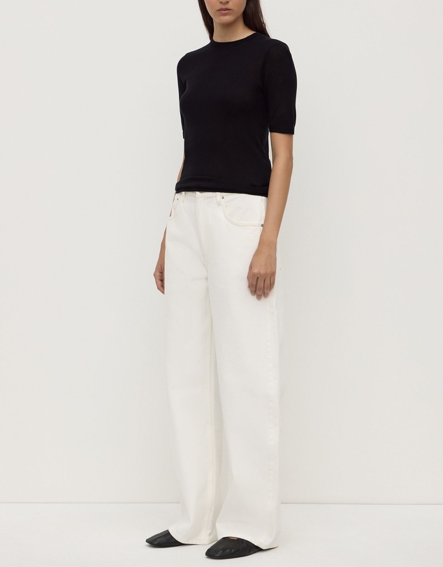 Assembly Label - Mina Silk Knit Tee