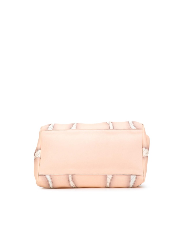 Pre-Loved by Azura Reborn - Pre-Loved Medium Nappa Intrecciato Glimmer Tote