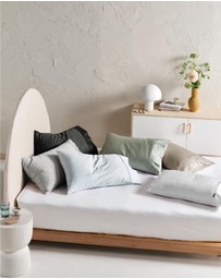 Linen House - Augusta 500THC Cotton Sateen Pillowcase