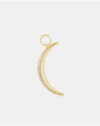 Ania Haie - Gold Moon Pave Earring Charm