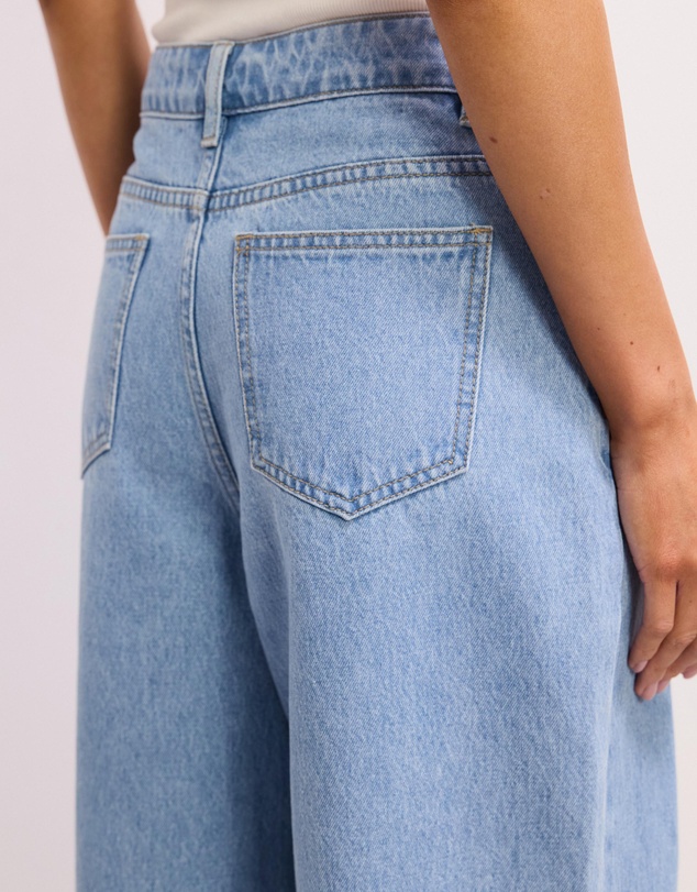 The Fated - Sarah Cropped Straight Wide Jeans
