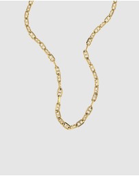 Fossil - Heritage Gold Tone Pendant Necklace