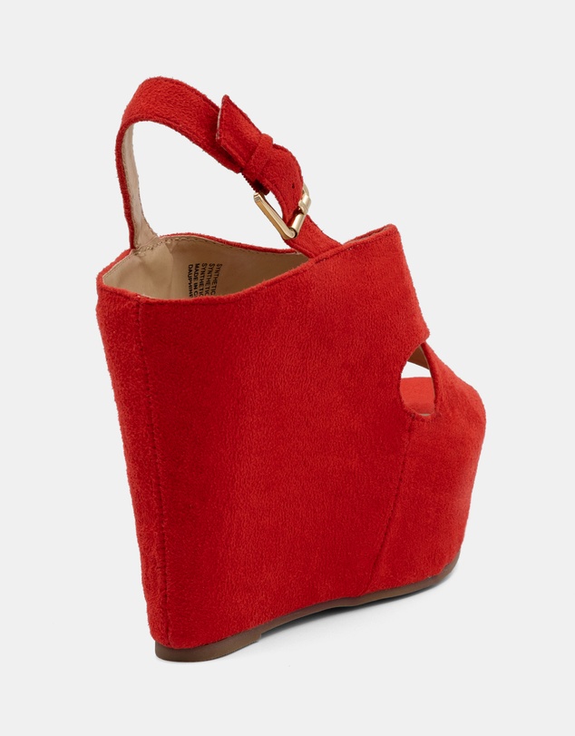 Therapy - Dauphine Red Imit Kid Suede