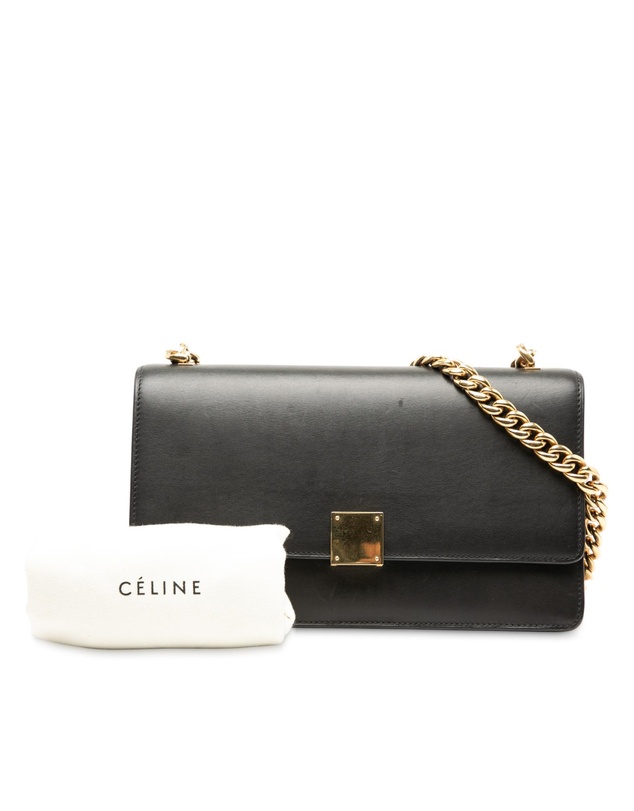 Pre-Loved by Azura Reborn - Pre-Loved Small Leather Case Chain Flap