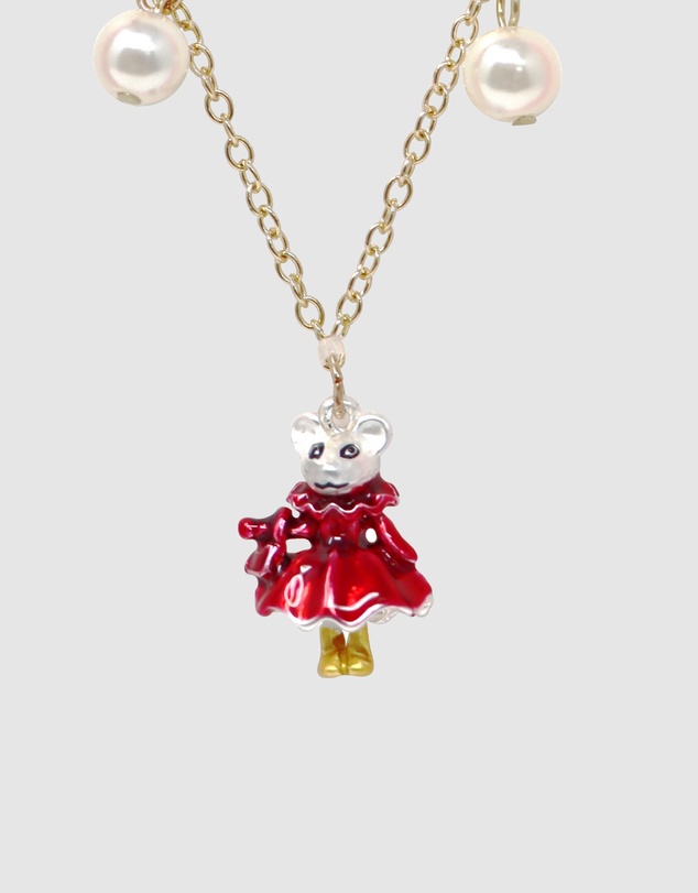 Claris The Chicest Mouse In Paris By Pink Poppy - Claris Holiday Heist Charm Necklace
