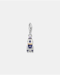 THOMAS SABO - Charm Pendant Rocket with Colourful Stones