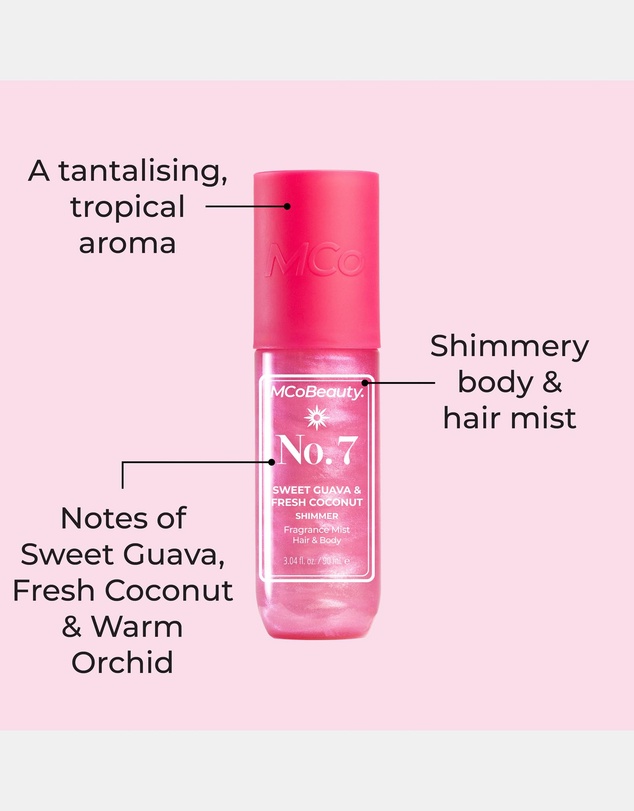 MCoBeauty - Shimmer Fragrance Mist Hair Body 90mL