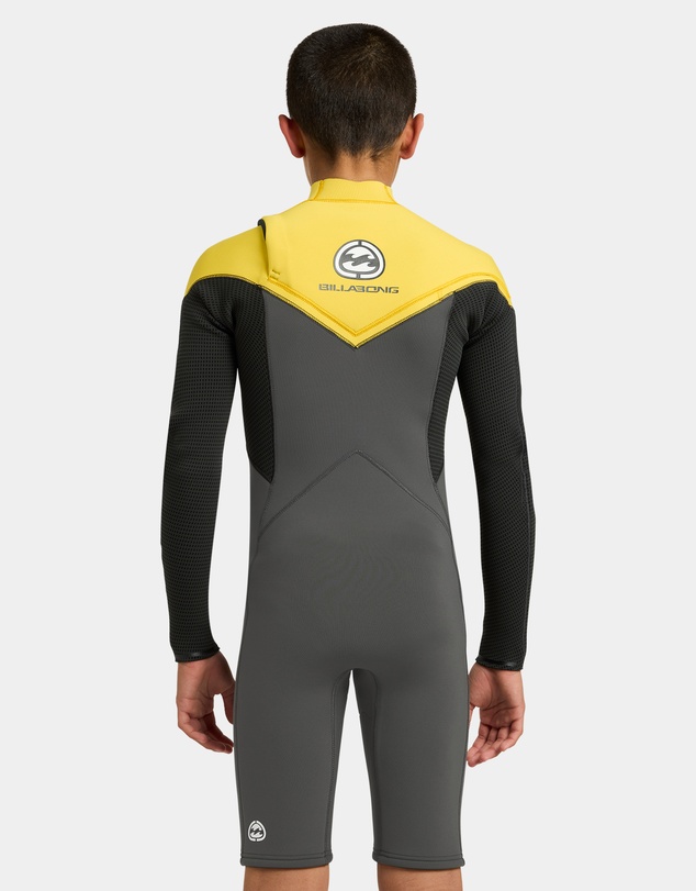 Billabong - Boys 8 to 16 2/2mm Absolute Ultra Long Sleeve Chest Zip Springsuit