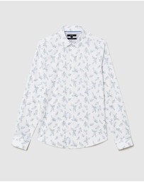 Politix - Javier Bouquet Floral Long Sleeve Printed Shirt