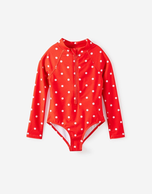 Cotton On Kids - Long Sleeve One Piece Swimsuit
