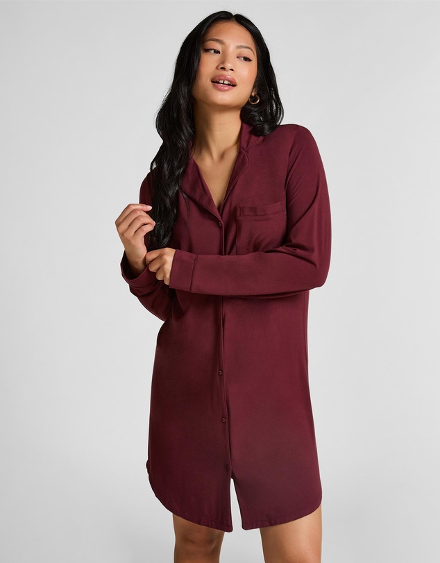Hunkemoller - LS Jersy Shirtdress