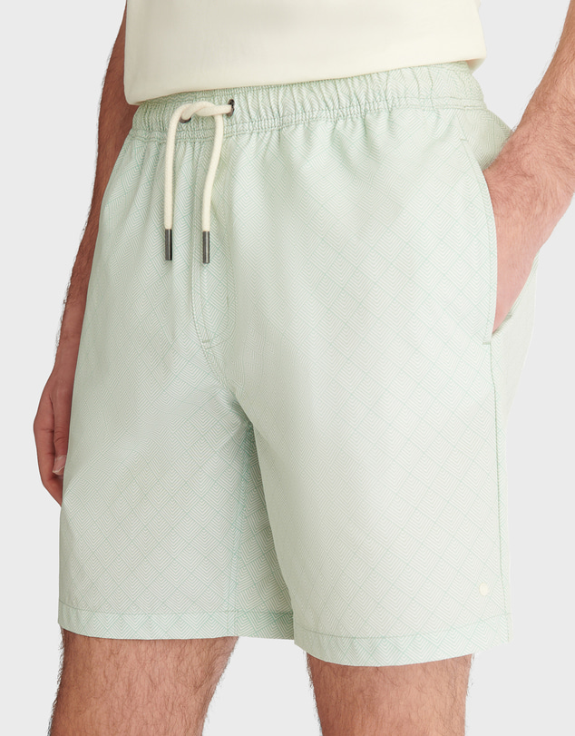 Peckham Rye  - Peckham Rye Monogram Drawstring Swimshort