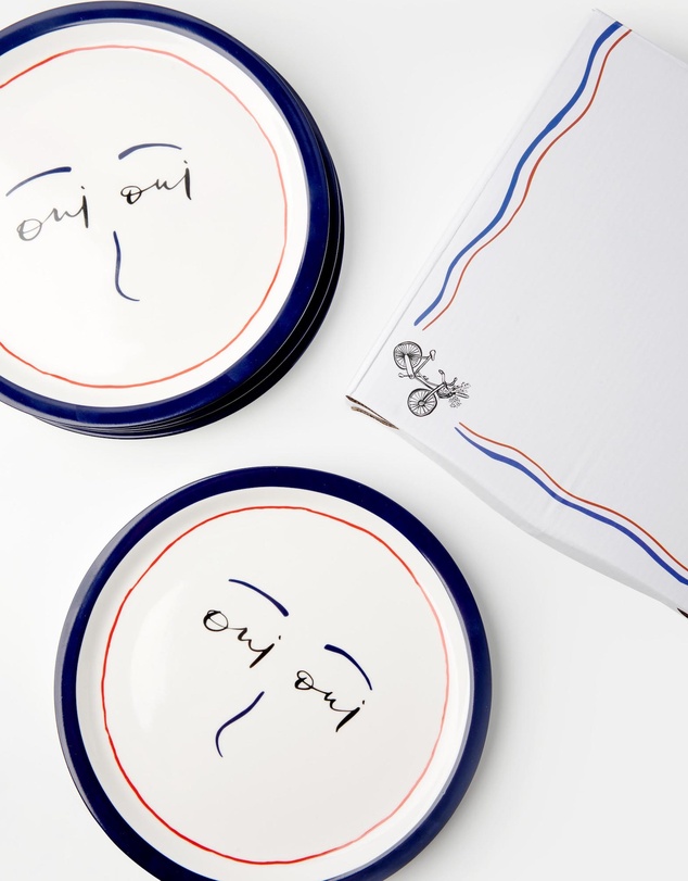 No.22 - Paris Oui Oui Plates