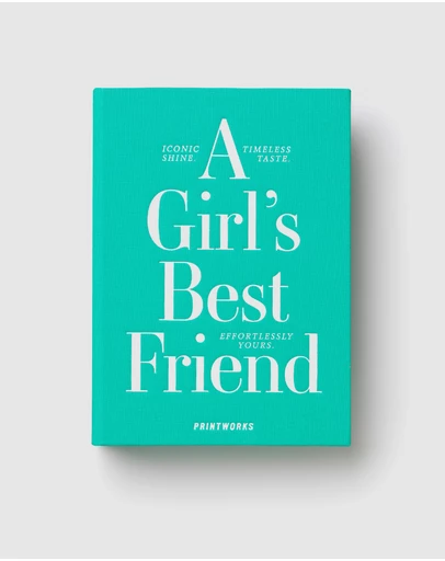 Printworks - Printworks Jewellery Box A Girls Best Friend - Turquoise Small