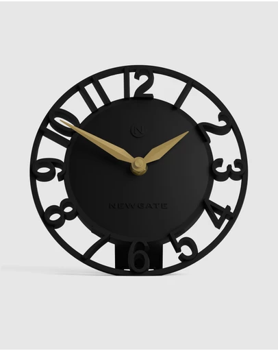 Newgate - Newgate Timewarp Mantel Clock-Black