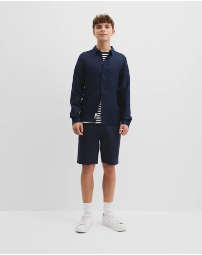 Country Road - Teen Organically Grown Linen Shirt