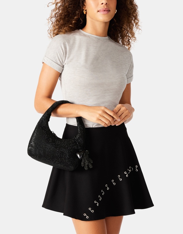 Steve Madden - BTeddie Black Handbag