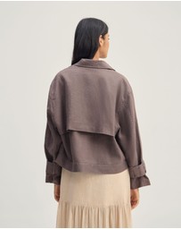 Oxford - Griffin Linen Bomber