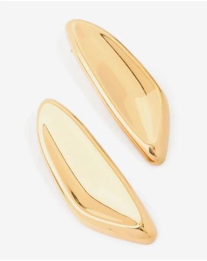 Lovisa - Waterproof Gold Plated Stainless Steel Shield Stud Earrings
