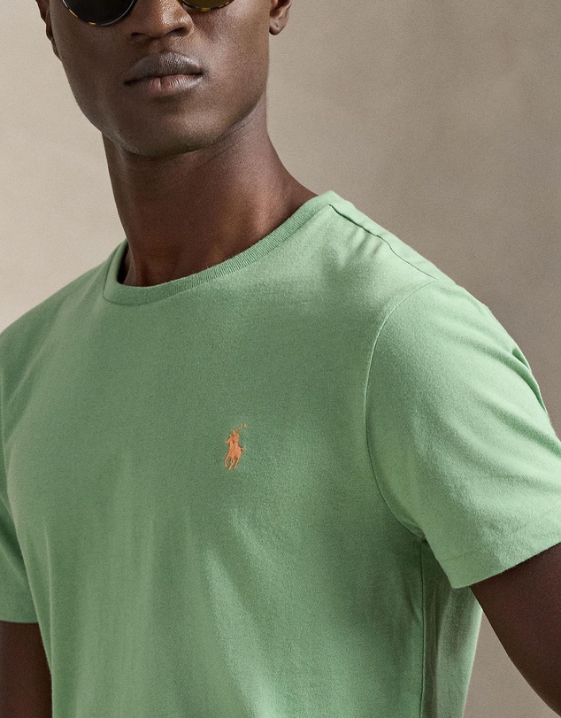 Polo Ralph Lauren - Custom Slim Fit Jersey Crewneck T-Shirt