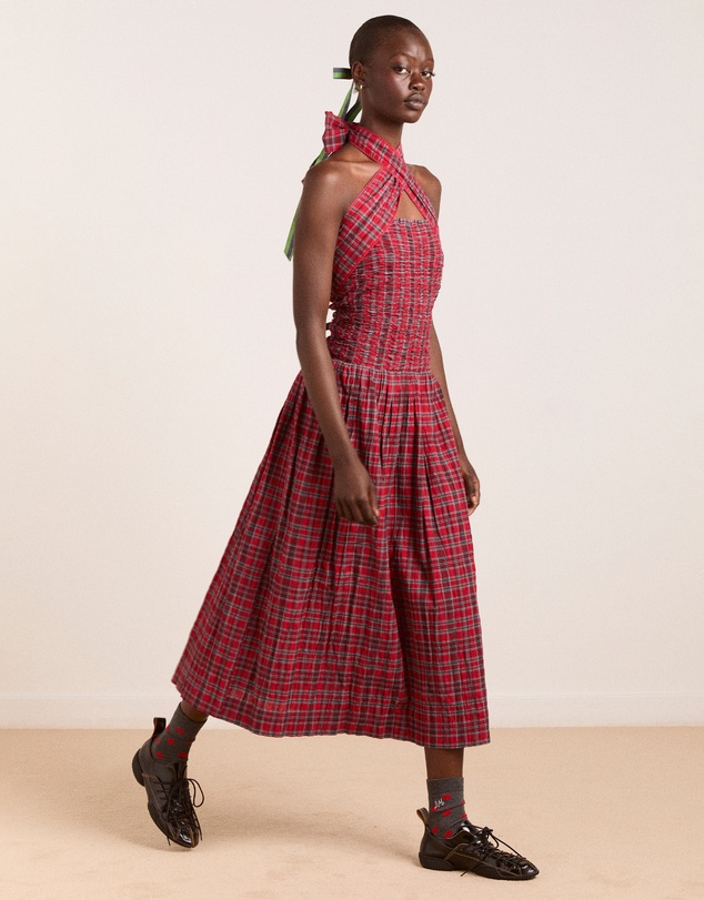 Damson Madder - Mia Midi Dress