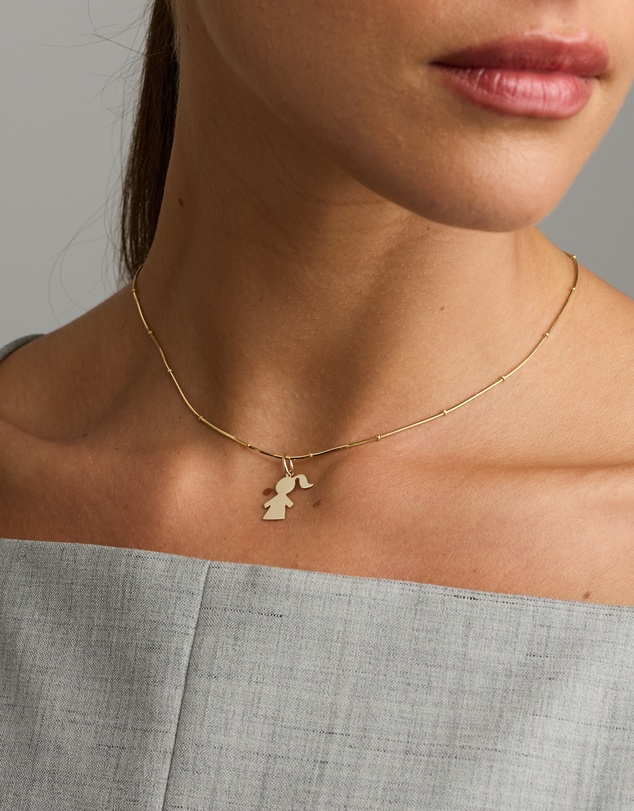 Michael Hill - Girl Pendant in 10kt Yellow Gold
