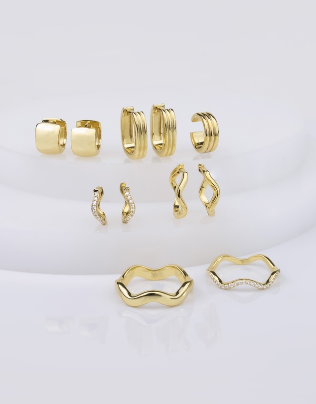Wanderlust + Co - Scallop Gold Ring