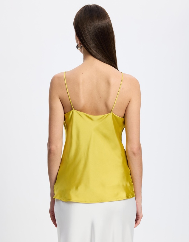 Mossée - Harper Cowl Neck Silk Top
