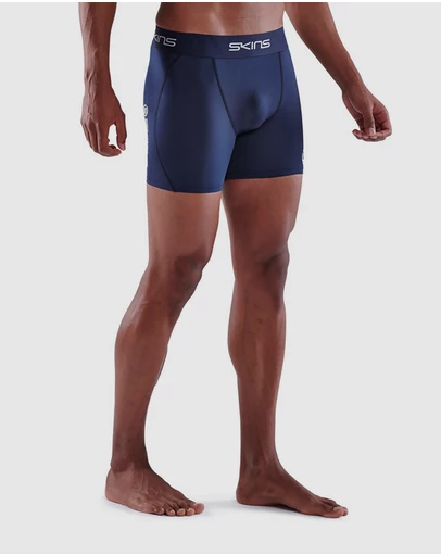 SKINS - SKINS Compression Men's Series-1 Activewear Short Navy Blue