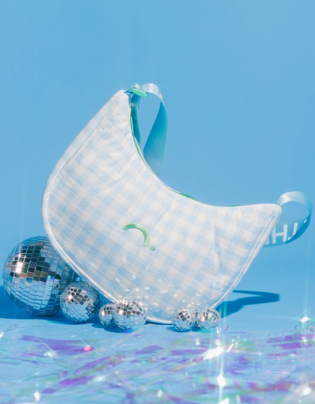The Somewhere Co - Blueberry Small Crescent Bag