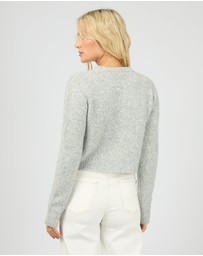 All About Eve - Bayside Cardigan Grey Marle
