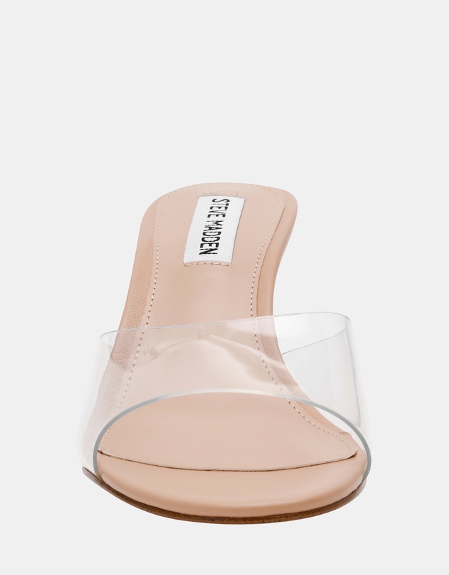 Steve Madden - Rivington Clear Nude Heels
