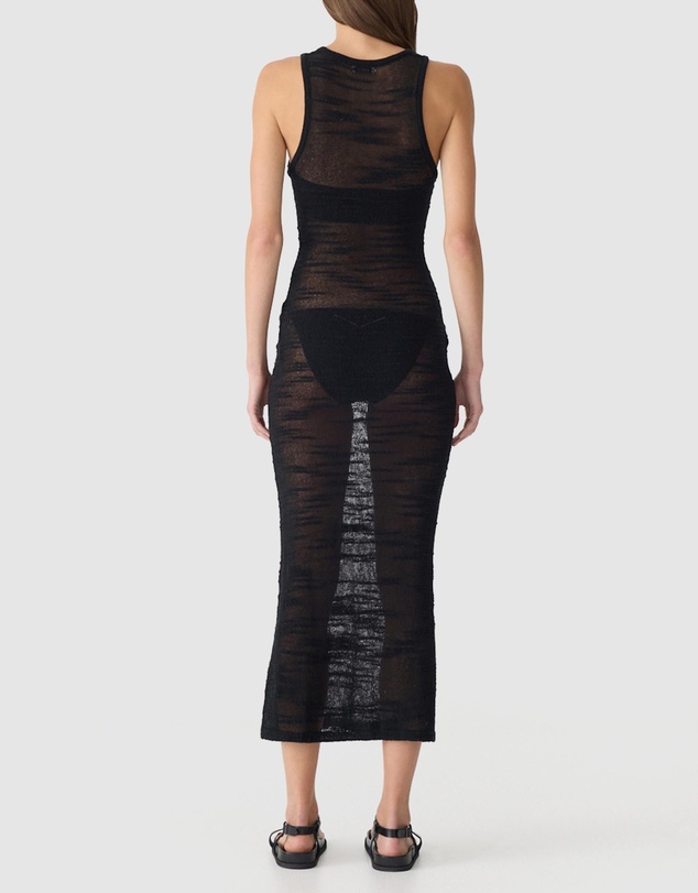 Bassike - Textured Knitted Dress