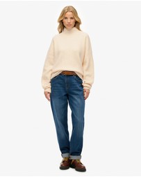 Superdry - Slouchy Mock Neck Jumper