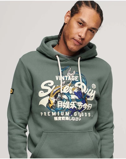 Superdry - Japanese Vintage Logo Graphic Hoodieie