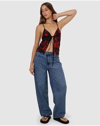 Thrills - Lucky For You Floral Top