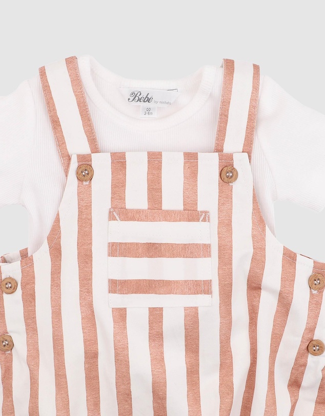 Bebe by Minihaha - Max 2 Piece Set Bodysuit - Babies