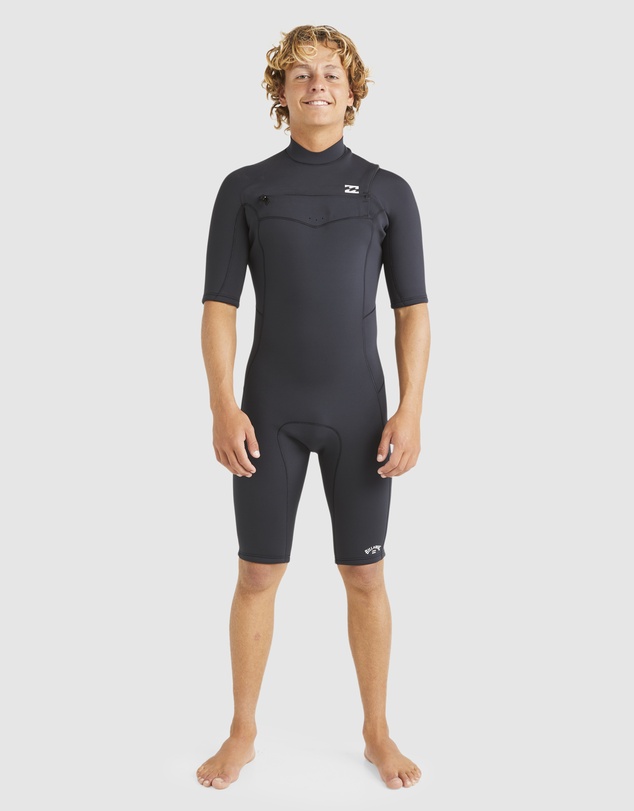 Billabong - Mens 2/2mm Absolute Natural Chest Zip Springsuit